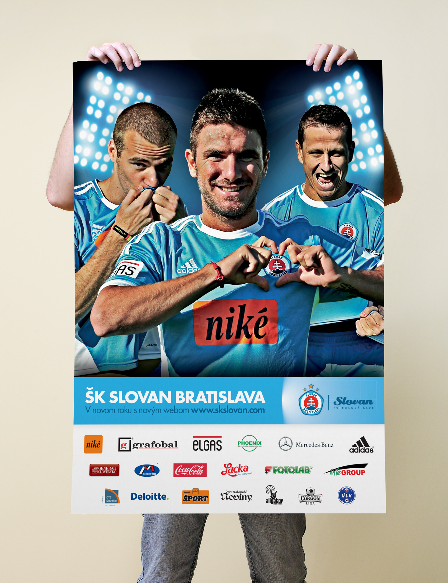 ŠK Slovan Bratislava plagát